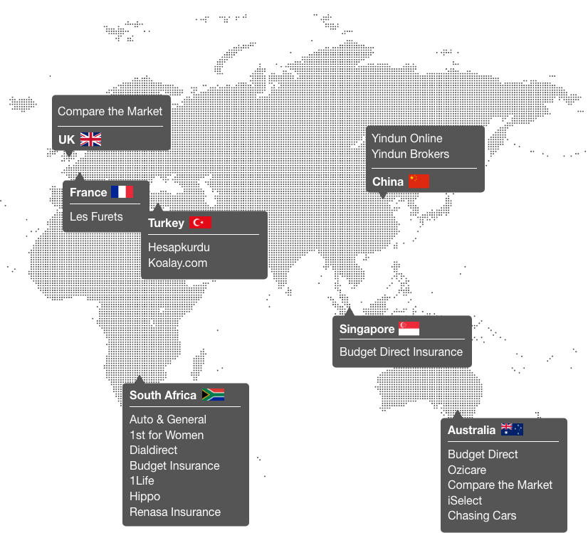 Auto & General Locations Map Auto & General Locations Map